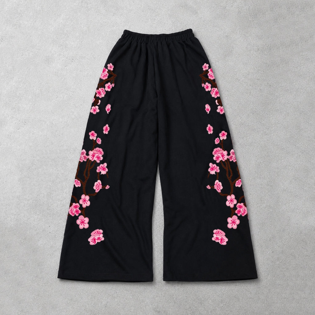 Petalfall Embroidered Pants