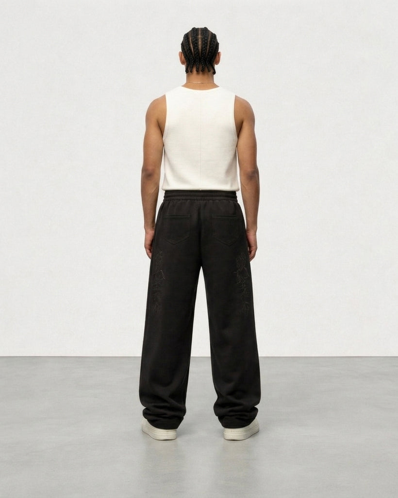 Dark Crest Embroidered Sweatpant