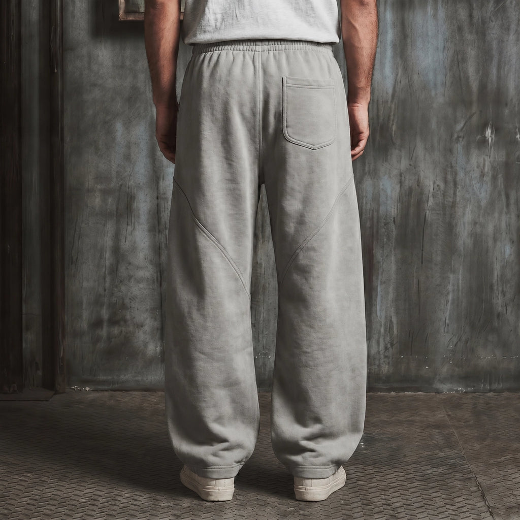 Cloud Grey Oversized Sweatpants