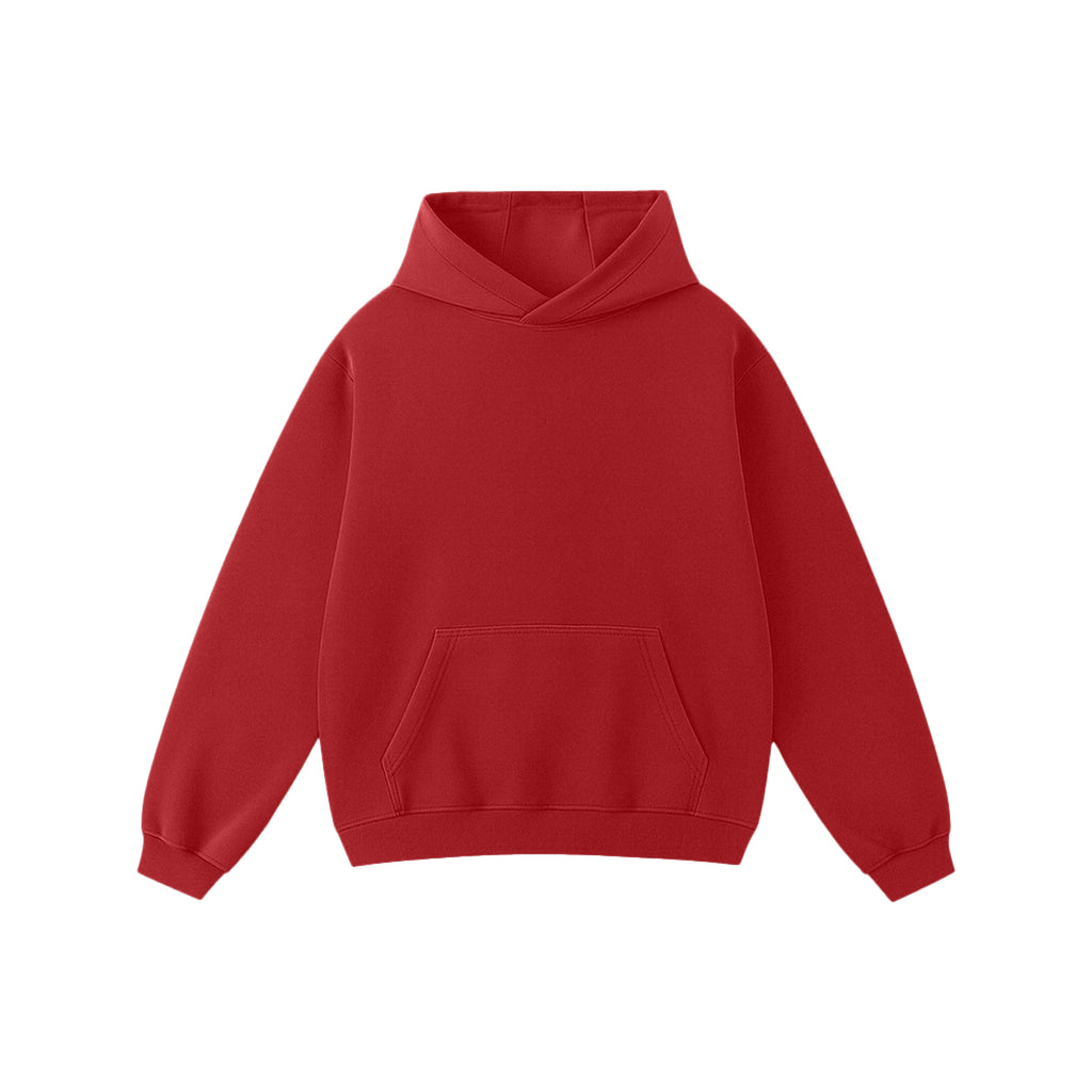 RED OVERSIZED HOODIE