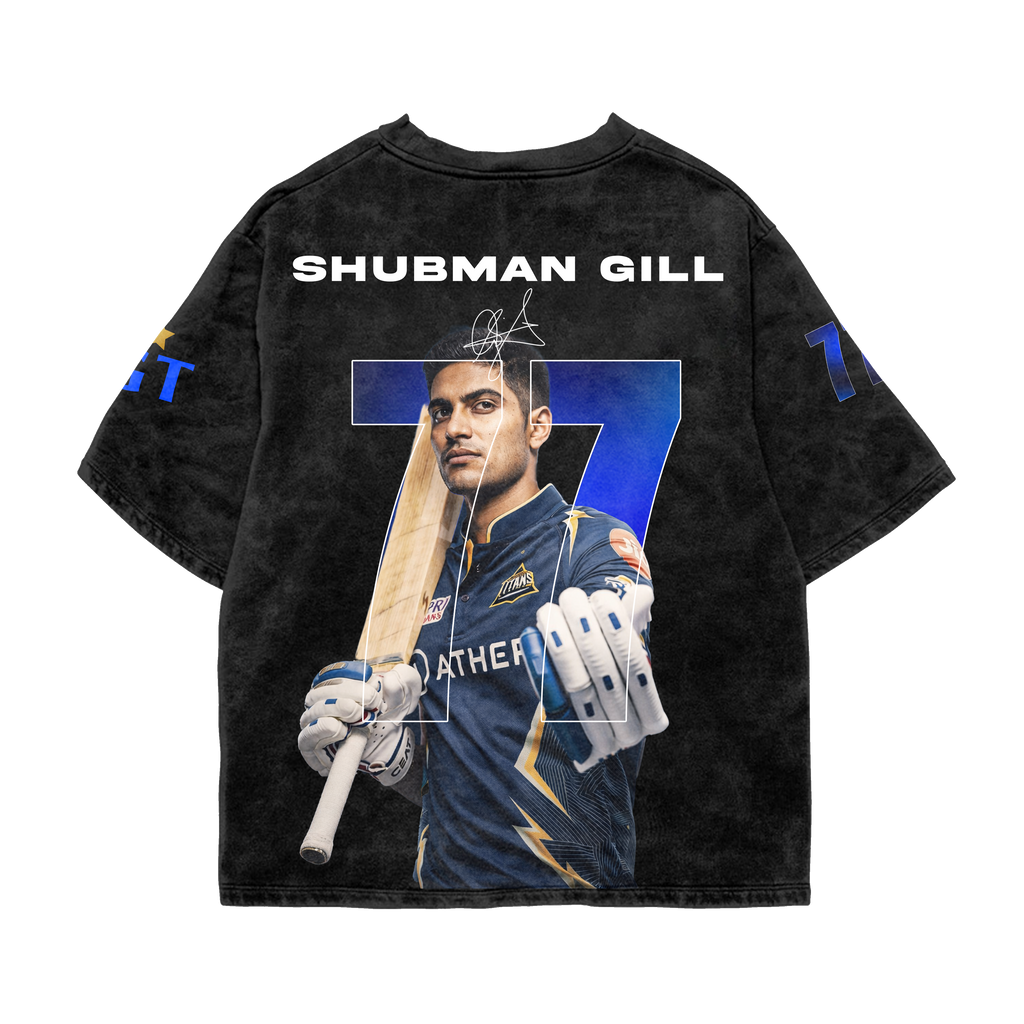 Gill Strike 7 Acid-Wash Oversized Tee