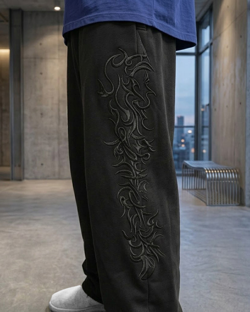 Dark Crest Embroidered Sweatpant