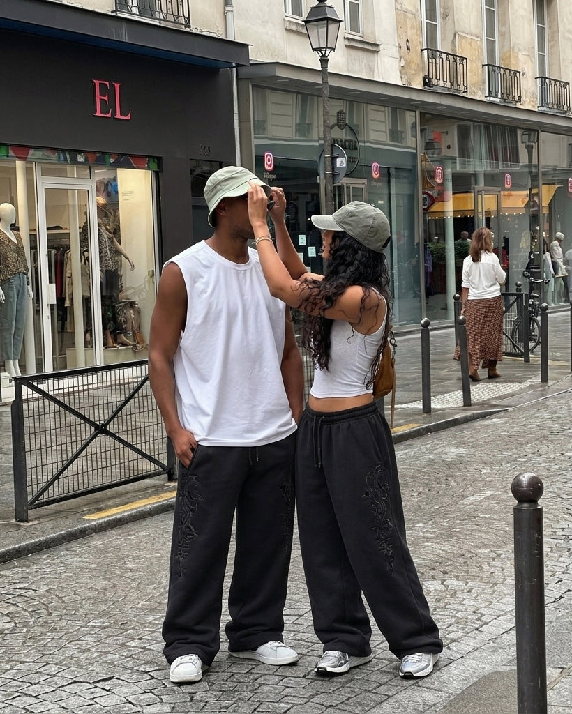 Dark Crest Embroidered Sweatpant