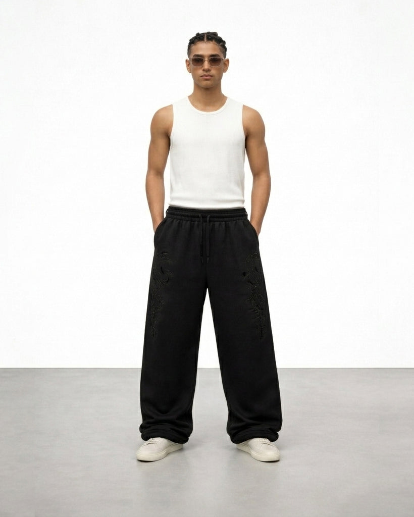 Dark Crest Embroidered Sweatpant