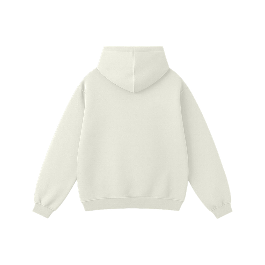 OFF WHITE OVERSIZED HOODIE