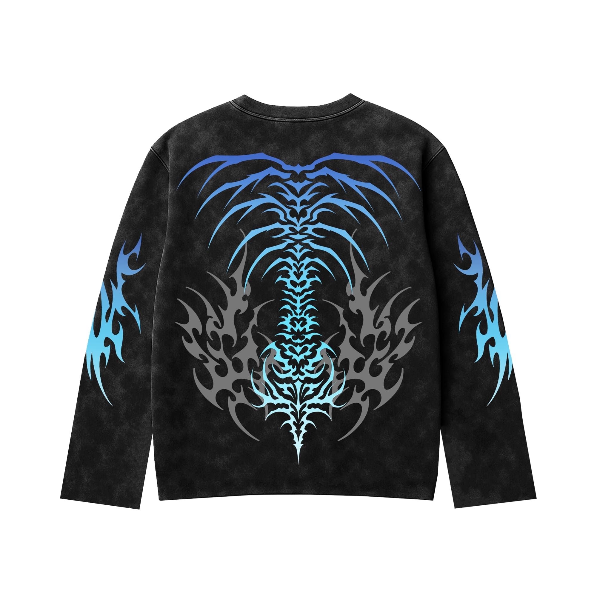 ICY BLUE SERAPH VOID FULL SLEEVE T-SHIRT