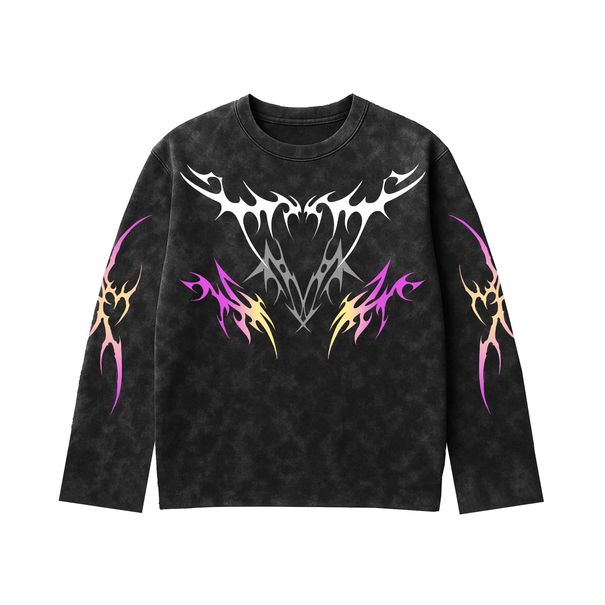 AURA SERAPH VOID FULL SLEEVE T-SHIRT