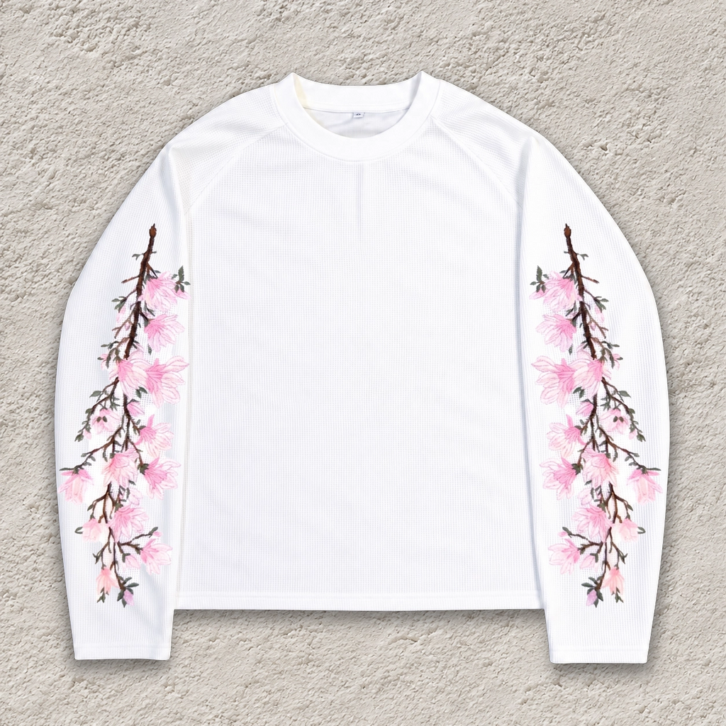 Bloodline White Waffle Tee